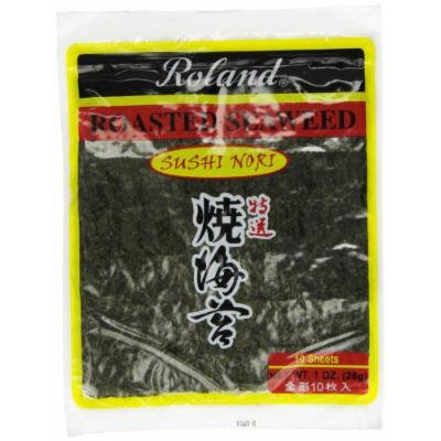 Roland Seaweed, Roasted, 1 Ounce (Pack of 10)