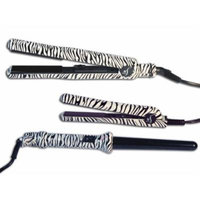Herstyler Animal Print Gift Set Kit 2 Flat Irons and Curler
