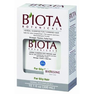Biota Botanicals Bioxsine Series Shampoo for Thinning Hair and Oily Hair 10.1 OZ (PACK OF 2)