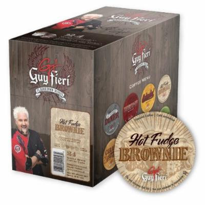 Guy Fieri Coffee for K-cup Brewers - Hot Fudge Brownie - 48ct