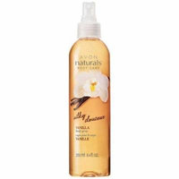 Avon Naturals Vanilla Body Spray 8.4 oz - Aromatherapy Scented with Pure Warm Vanilla, Sunflower, Grapeseed