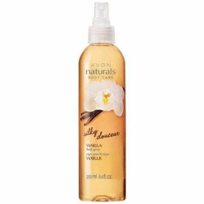 Avon Naturals Vanilla Body Spray 8.4 oz - Aromatherapy Scented with Pure Warm Vanilla, Sunflower, Grapeseed