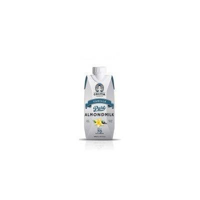 Califia Farms Vanilla Pure Almondmilk 11 Oz Cartons - Pack of 12