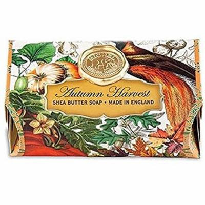 Michel Design Works Oversized Triple Milled Bath Soap Bar, Large, Autumn Harvest, 8.7 Ounce