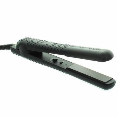 HerStyler Superstyler Onyx Hair Straightener 1.25 inch Ceramic Plates with Free Black Tool Holder