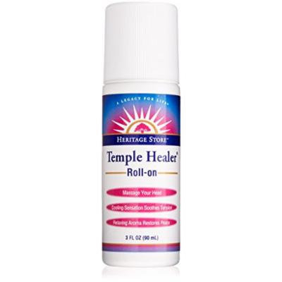 Heritage Store Temple Healer Skin Care Product, Roll-On, 3 Ounce