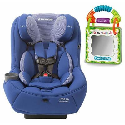 Maxi-Cosi Pria 70 Convertible Car Seat with Easy Clean Fabric and Travel Flash Cards, Blue Base