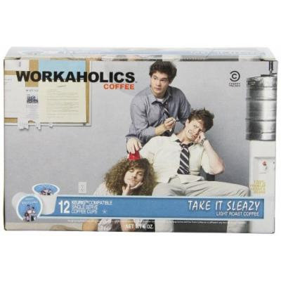 Workaholics Take it Sleazy Single-Cup Coffee for Keurig K-Cup Brewers 12-Count