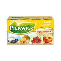 Pickwick Fruit Garden Varieties (Blueberry, Orange & Spices, Cranberry & Raspberry, Peach & Strawberry) 20 Tea Bags, (Pack of 4)