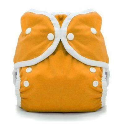 NEW Thirsties Duo Wrap Snap Mango Size One (6-18 lbs)