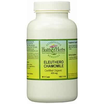 Alternative Health & Herbs Remedies Eleuthero Chamomile Vegetarian Capsules, 90-Count Bottle