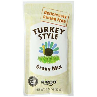 Riega Gluten Free Turkey Style Gravy Mix, 0.70 Ounce (Pack of 8)