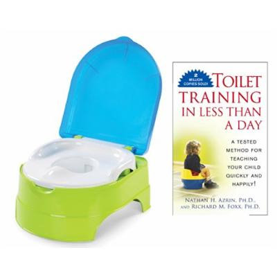 Summer Infant My Fun Potty with Toilet Training in Less Than a Day Guide Book, Blue