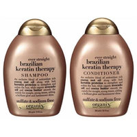 OGX® Ever Straight Brazilian Keratin Therapy Shampoo + Conditioner