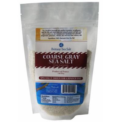 Dried Coarse Gray Sea Salt From Guérande 1 Lb Special for Grinders