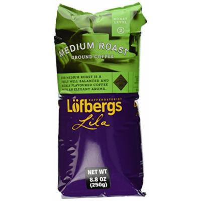 Lõfbergs Lila Medium Roast Ground Coffee 2 Packs X 8.8oz/250g