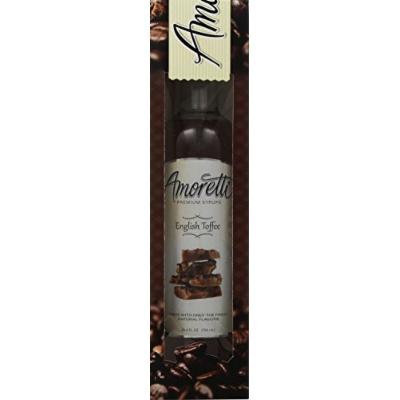 Amoretti Premium English Toffee Syrup 750ml 3 Pack