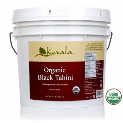 Kevala Organic Black Tahini 8 Lbs Pail