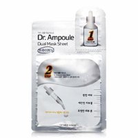 Etude House Dr. Ampoule Dual Mask Sheet - Brightening Ampoule Complex