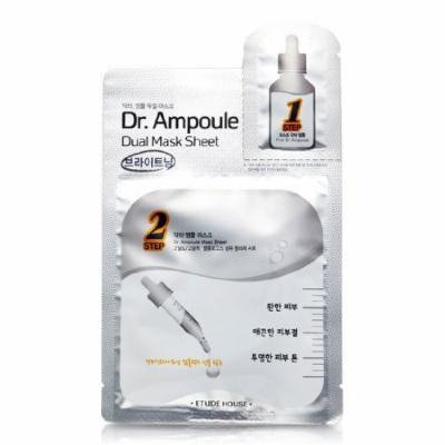 Etude House Dr. Ampoule Dual Mask Sheet - Brightening Ampoule Complex