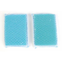 Butler Dawn Flip It Dual Sided Nylon Mesh and Cloth Kitchen Sponge, 6-pack (12 Sponges)