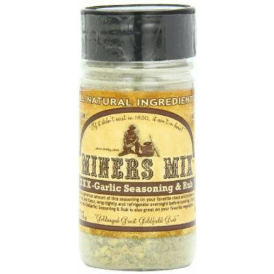 Miners Mix XXX-Garlic Seasoning and Rub, 6 Ounce