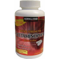 Kirkland Signature Extra Strength Acetaminophen 500MG Caplets (2000 Count)