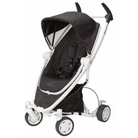 Quinny Zapp Xtra Stroller with Folding Seat & BONUS 28 Ounce Flavor Infusing Water Bottle, Black Irony