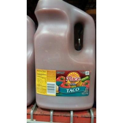 Pace Taco Sauce 138 Oz (4 Pack Case)