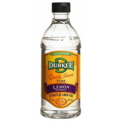 Durkee Lemon Pure Extract, 16-Ounce Containers (Pack of 2)
