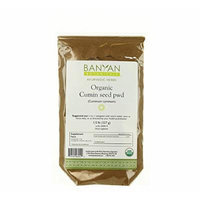 Banyan Botanicals Cumin Powder - Certified Organic, 1/2 lb - Cuminum cyminum - Common cooking spice that promotes healthy digestion