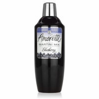Amoretti Cocktail Mix, Blueberry, 28 Ounce (Pack of 12)
