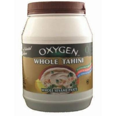 Oxygen Whole Sesame Tahini 17.6 Oz, Pack of 3 / Kosher