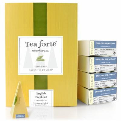 Tea Forté® Event Box - 48 Silken Pyramid Infusers - English Breakfast