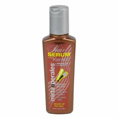 Mirta De Perales Hair Serum with Keratin and Argan Oil, 4 Ounce