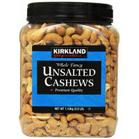 Kirkland Signature Kirkland Signature Unsalted Cashews, 2.5 Pound (Pack of 2)