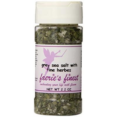 Faeries Finest Grey Sea Salt with Fine Herbes, 2.2 Ounce