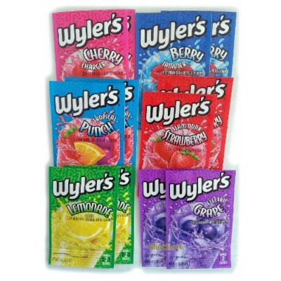 Wyler's Assorted Flavors Soft Drink Mix Sugar Free (12 Pack)...GL