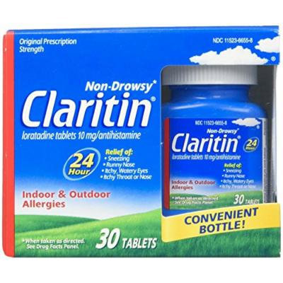 Claritin Non-Drowsy Allergy 24 Hour 10mg Tablets - 30 ct