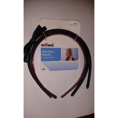 Scunci Effortless Beauty Headbands 3 Pcs
