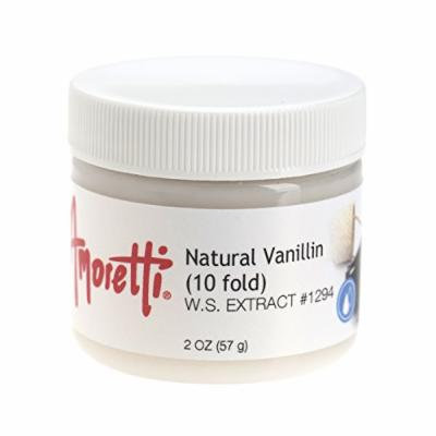 Amoretti Natural Vanillin Extract, 10 Fold, 2 Ounce