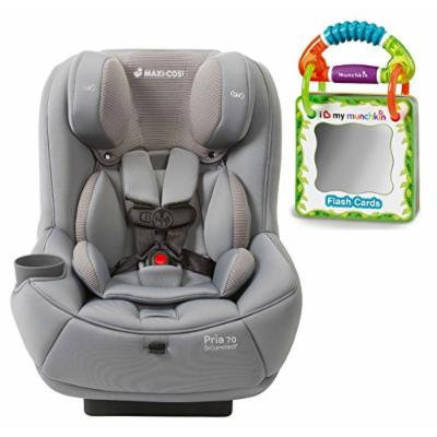 Maxi-Cosi Pria 70 Convertible Car Seat with Easy Clean Fabric and Travel Flash Cards, Grey Gravel