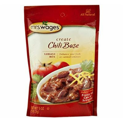 Mrs. Wages Chili Base Tomato Seasoning Mix, 5 Oz. Pouch
