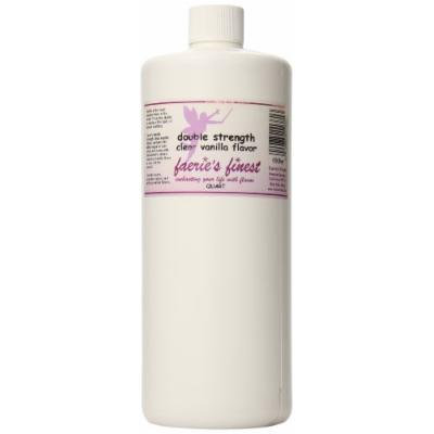 Faeries Finest Double Strength Clear Vanilla Flavor, 1 quart