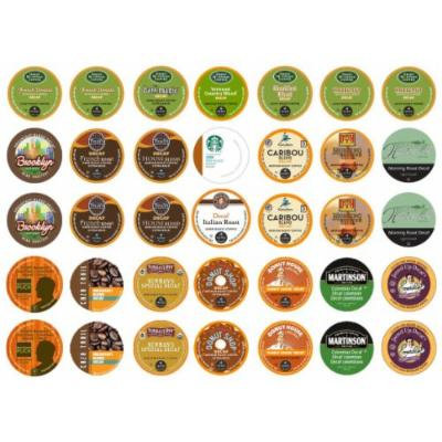 Crazy Cups Decaf Sampler, Single-cup coffee for Keurig K-Cup Brewers (Pack of 35)