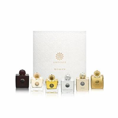 AMOUAGE Fragrance Travel Minature Bottle Collection for Women 6 Piece Set
