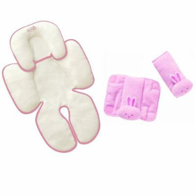 Summer Infant Snuzzler & Cushy Straps Complete Head and Body Support Set, Pink