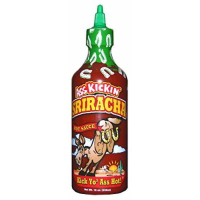 Ass Kickin Sriracha Hot Sauce, 18 oz. Bottle