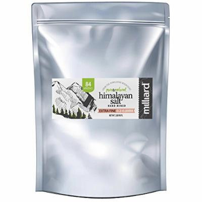 Milliard Himalayan Salt Extra-Fine Crystals - Pure and Natural with Minerals and Nutrients for Health Benefits (0.2-0.8 mm) 2Lb. Bag