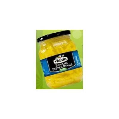 Vlastic Mild Banana Pepper Ring, 12 Fluid Ounce -- 12 per case.